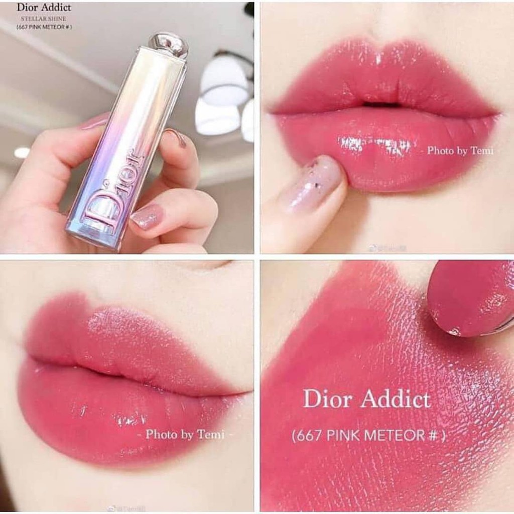 dior addict stellar shine pink meteor