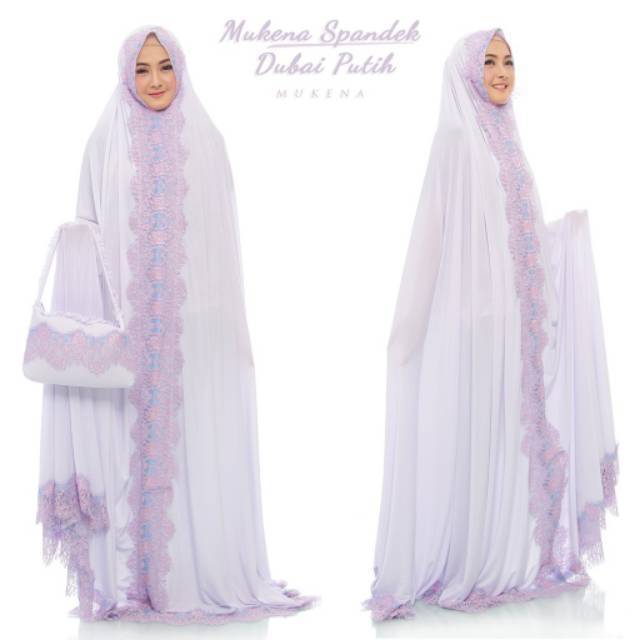 Mukena Dewasa Dubai Renda / Mukena Murah/Mukena Hantaran Grosir Mukena Reseller Mukena Terlaris