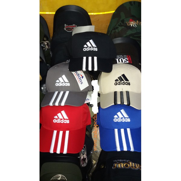 Topi gaya / kerja / trendy rossi TOPI ADIDAS BORDIR ORIGINAL KUALITAS DISTRO