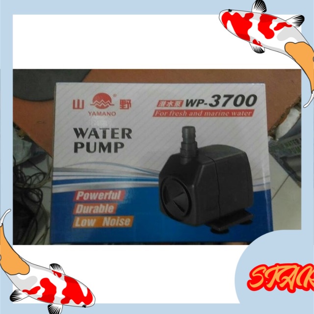 Aquarium water pump Yamano wp 3700
