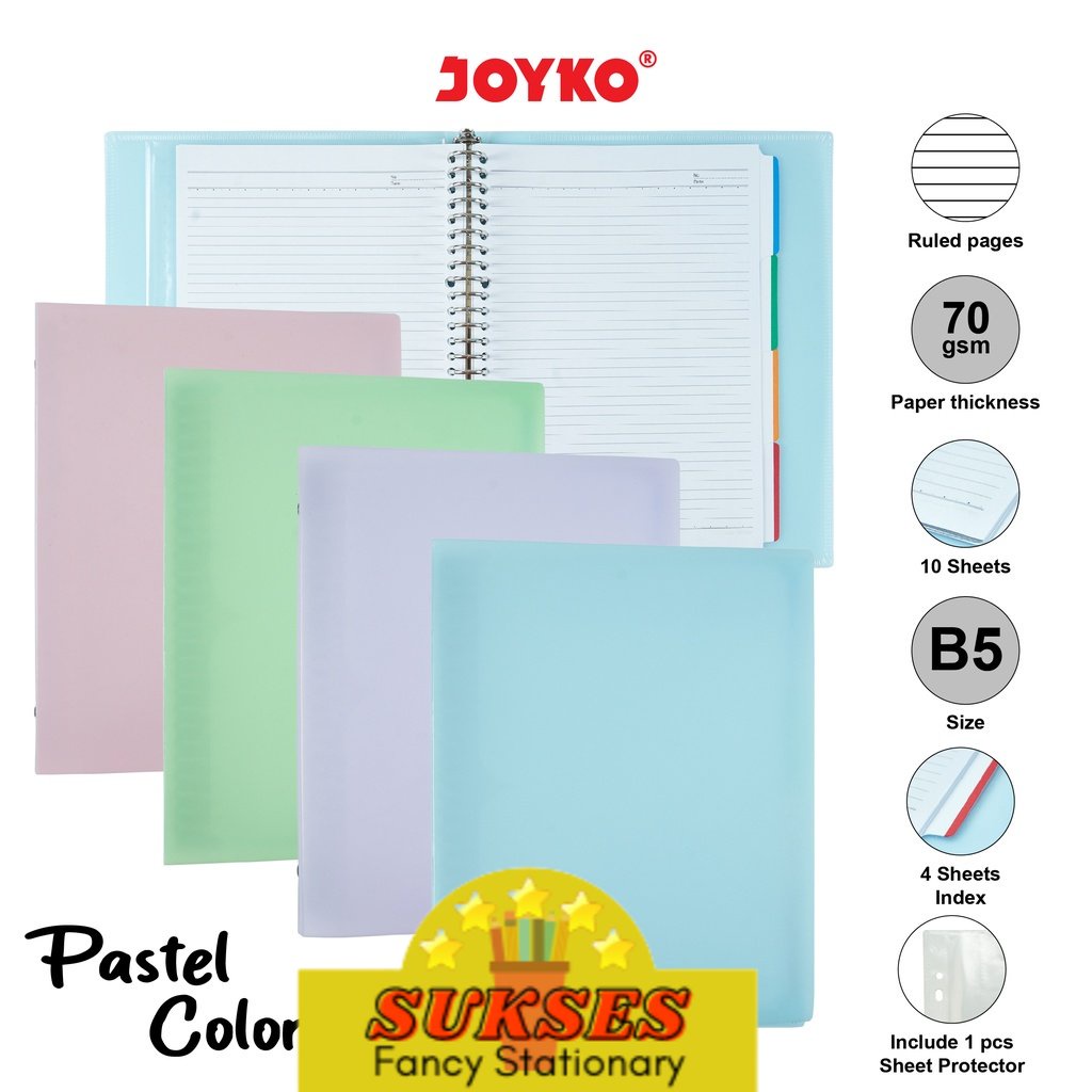 

Binder Note Joyko B5-MHPT-143