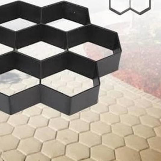 ◌ Pavement Mold Cetakan Paving Batu Hexagonal ✾