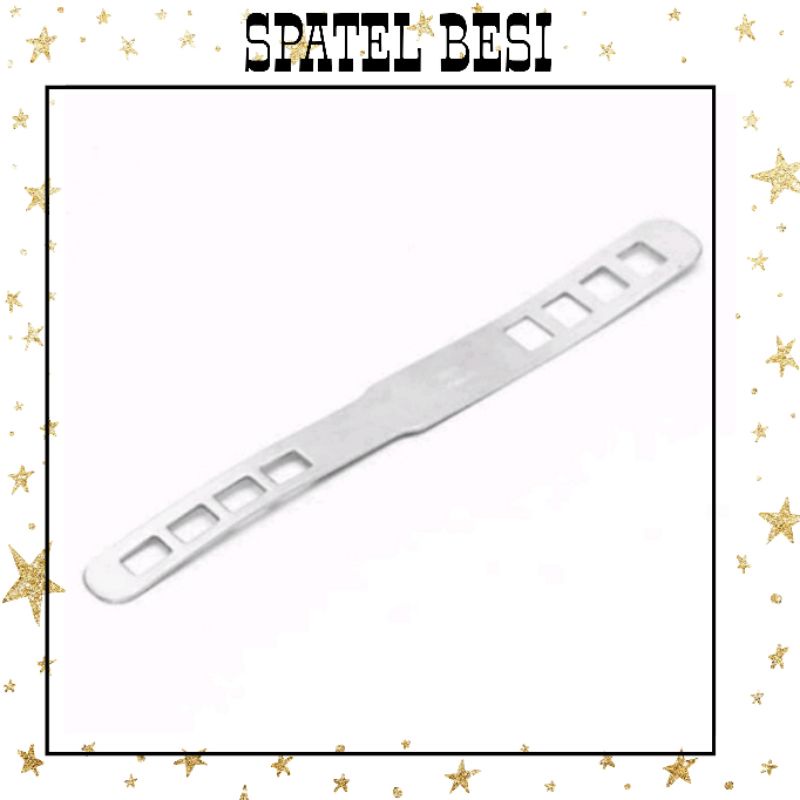 Tongue spatel stainless / Tongue depressor spatula lidah