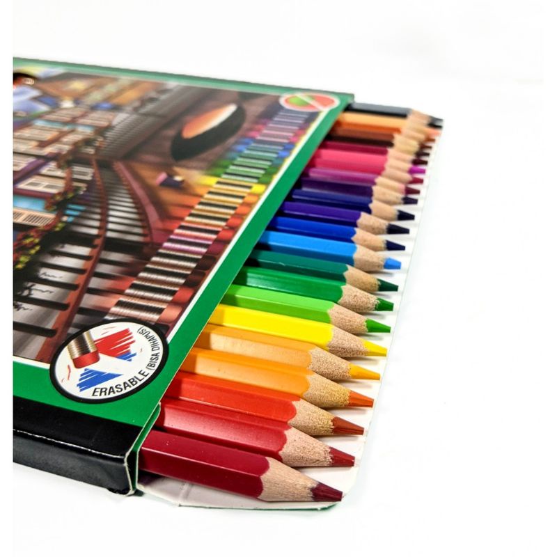 JOYKO 24 Woodless &amp; Erasable Color Pencils CP-115