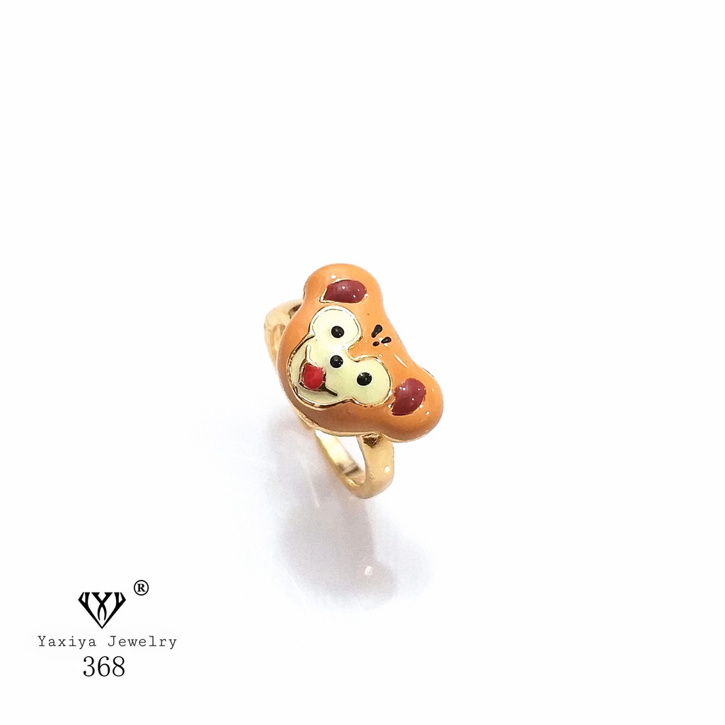 

Cincin anak karakter perhiasan lapis emas 18K 368