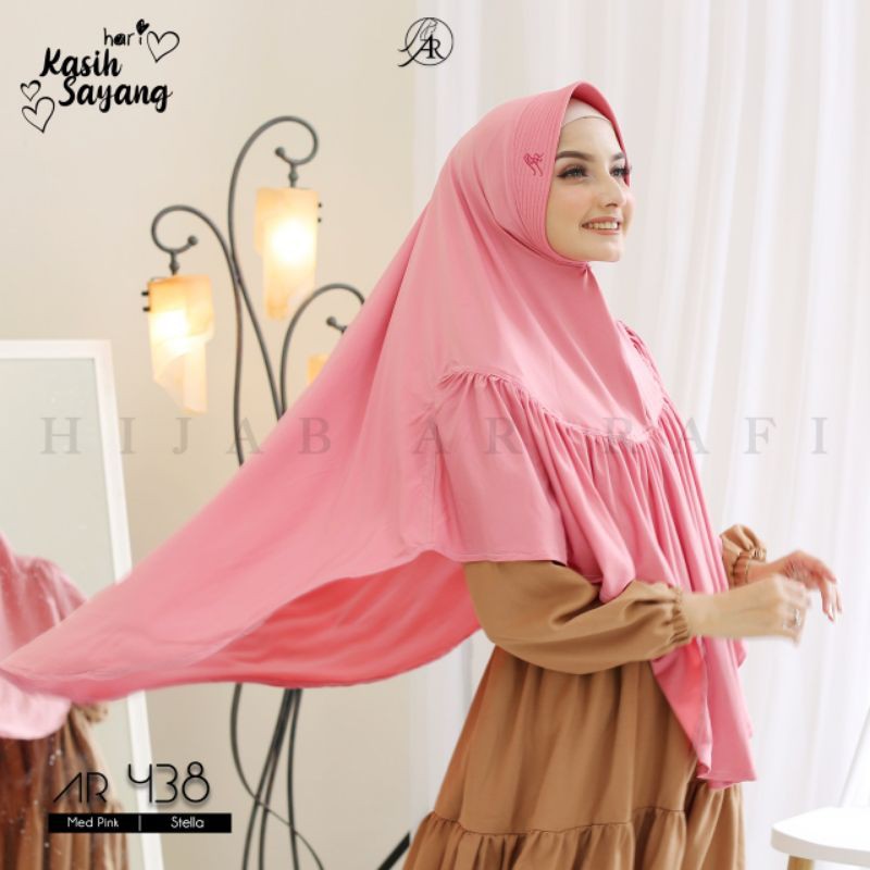 TERLARIS BISA COD ✓ Hijab Ar Rafi AR 438 hijab instan bergo Arrafi jumbo || INAYAHHIJAB-4