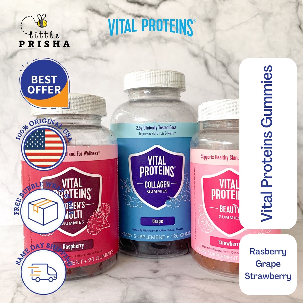 Jual Vital Proteins Collagen Gummies Gummy Protein Little Prisha