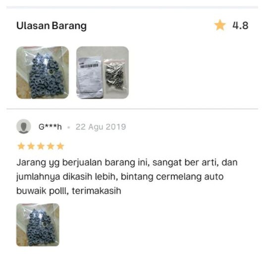 KANCING KISI KISI AC MOBIL Avanza dan Kijang Isi 100 pc