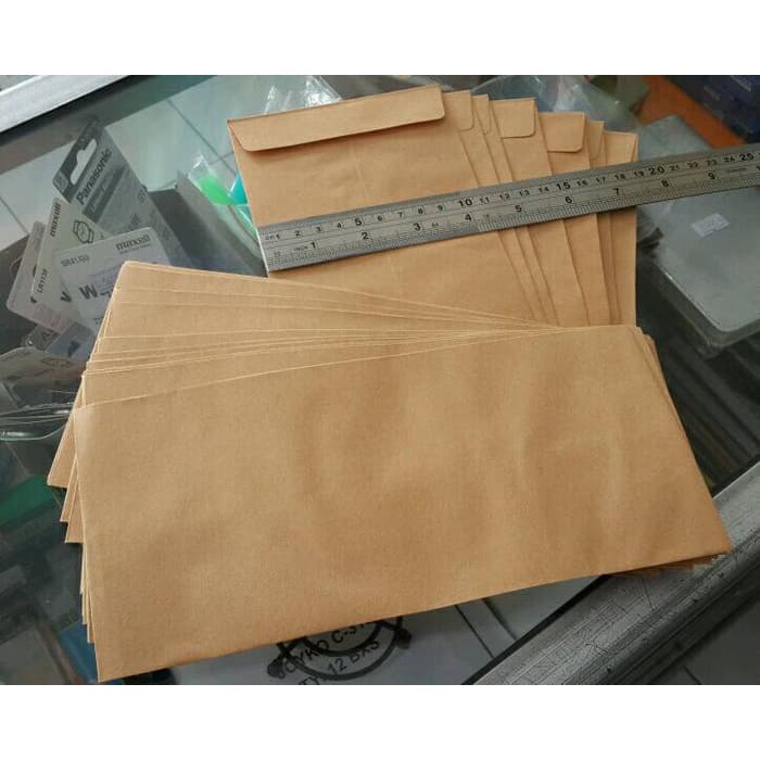 

Amplop Coklat Kabinet (kecil)