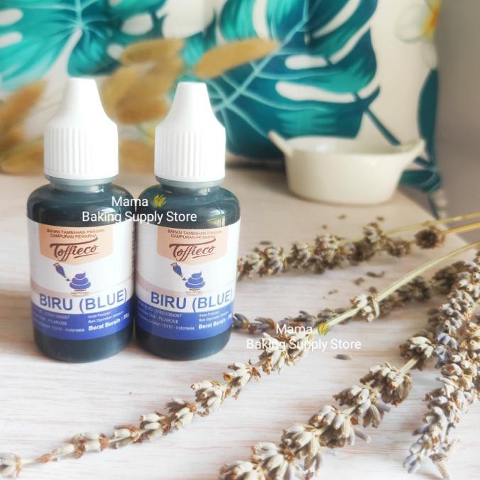

TOFFIECO Food Coloring Pewarna Makanan BLUE Biru 30 cc