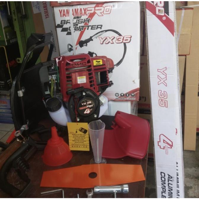 Mesin Potong Rumput Gendong Yamamax Pro 4 Tak 4 Stroke
