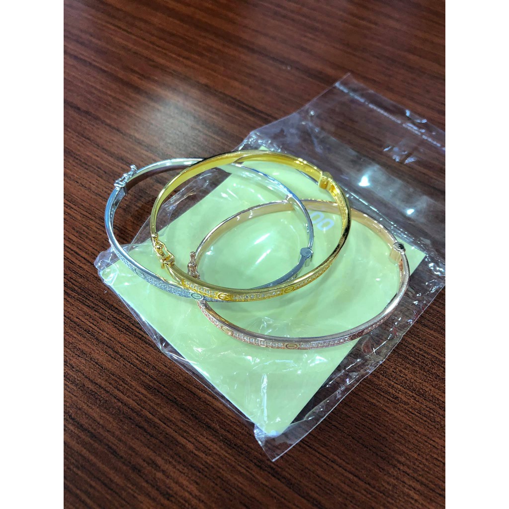 gelang krc oval Cartier 3 warna