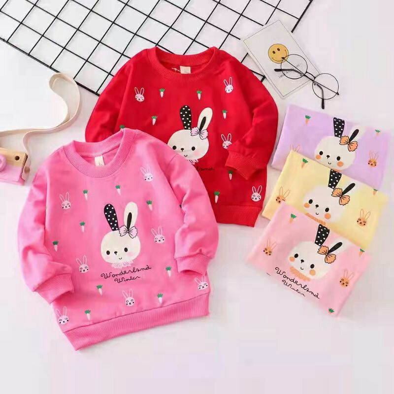 KHUSUS GROSIR SERI 4 PCS ATASAN IMPORT ANAK BUNNY