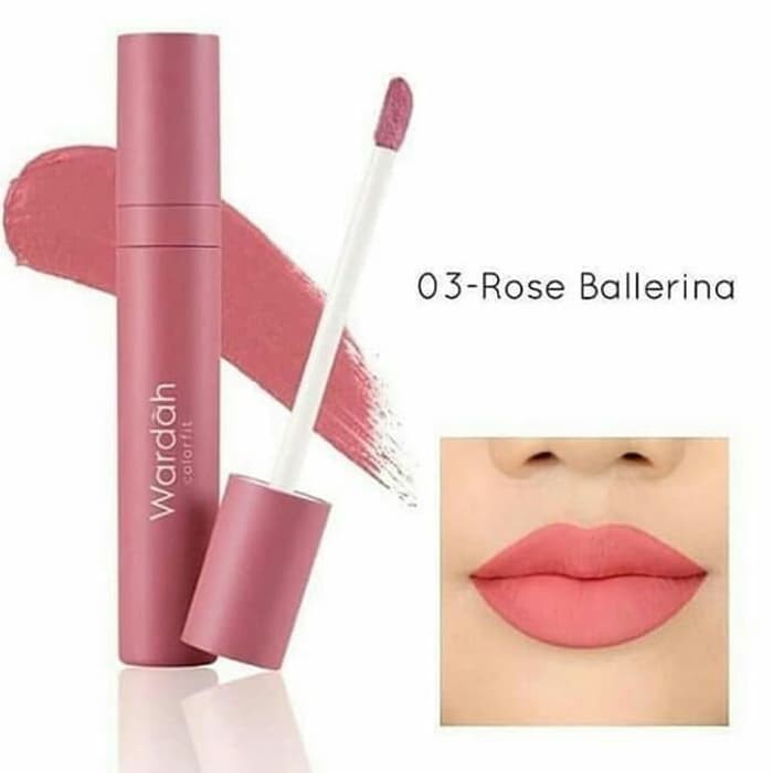 Wardah Colorfit Velvet Matte Lip Mousse Lip Cream 4 Gr 14 SHADES