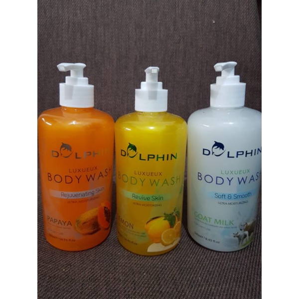 DOLPHIN BODY WASH 500 ML ORIGINAL 100 % BPOM