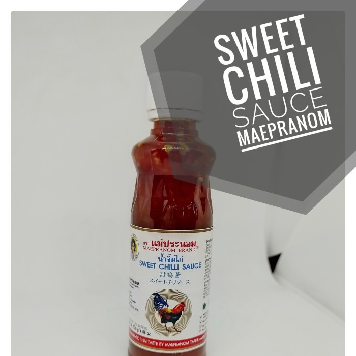 

MAEPRANOM SWEET CHILI SAUCE 130g /saus/sambal Thailand MAEPRANOM