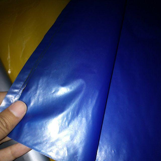 Kantong Plastik Kresek Polos Khusus Packing Olshop Online Shop Tanpa Plong/handle Bahan Glosy