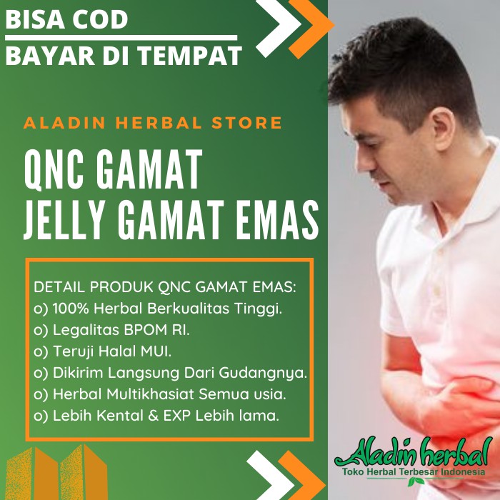 COD - Obat Radang Usus Buntu - Herbal usus buntu anak dan dewasa - Obat Qnc Jelly Gamat | Gamat Emas