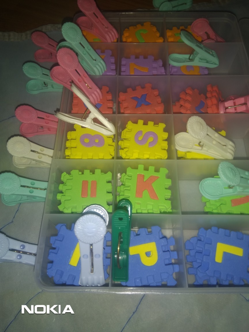 Jepitan Baju Murah/ Jepit Jemuran Motif Bunga