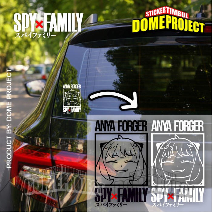 Jual STIKER ANIME CUTTING ANYA SPY X FAMILY AKSESORIS BODY MOTOR ...