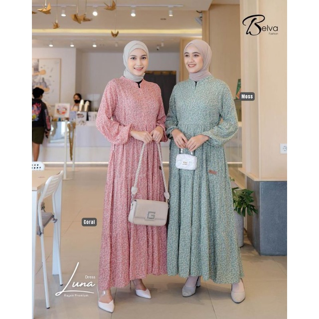 luna dress - belva fashion