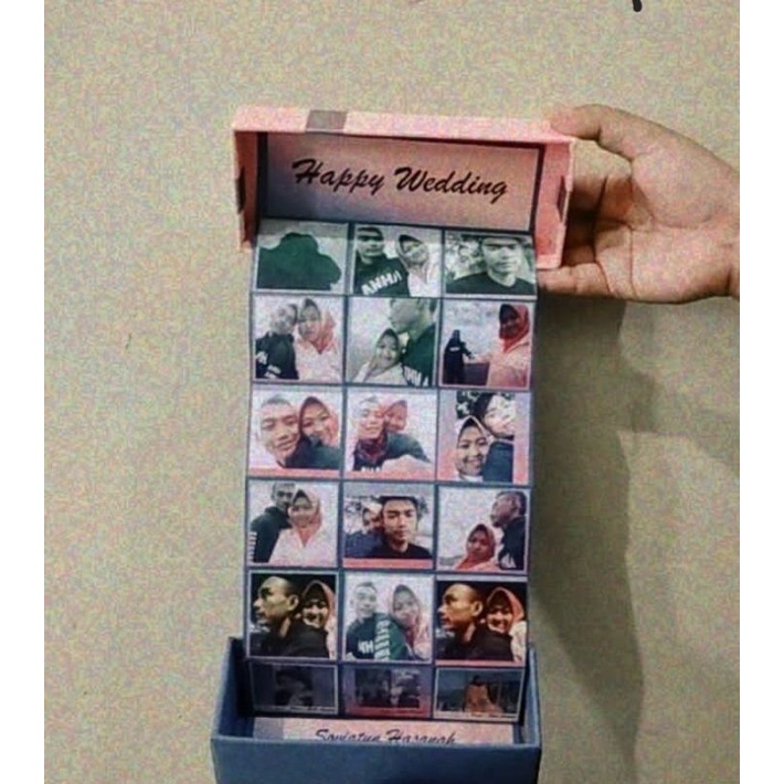 

gift box polaroid