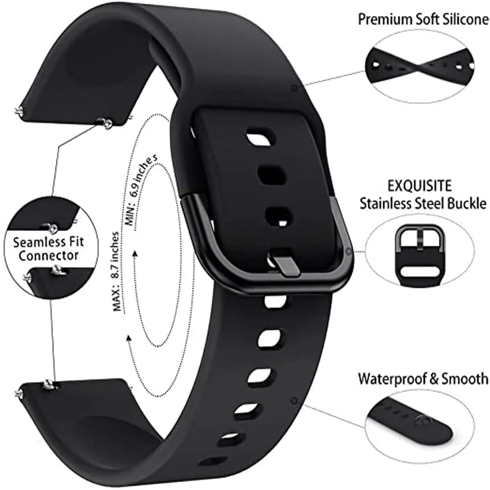 STRAP SAMSUNG GALAXY WATCH 4 CLASSIC 40 42 44 46MM MODEL ACTIVE 20MM