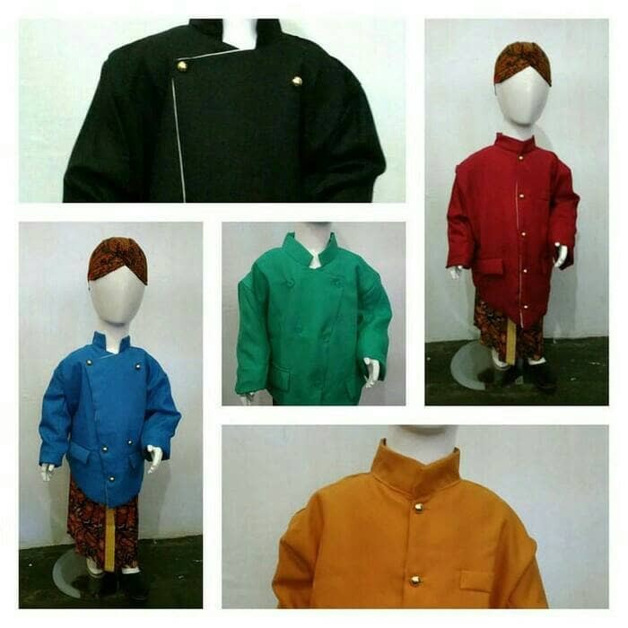 Atasan Beskap anak PAUD-SD