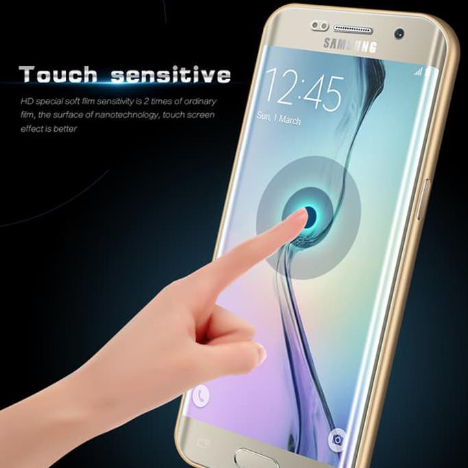 BEST SELLER SAMSUNG GALAXY S6 EDGE PLUS ANTI GORES FULL COVERED SCREEN GUARD DISKON