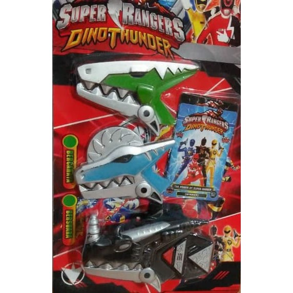 Jual Power Rangers Dino Thunder Changer / Mainan Jam Power Ranger ...