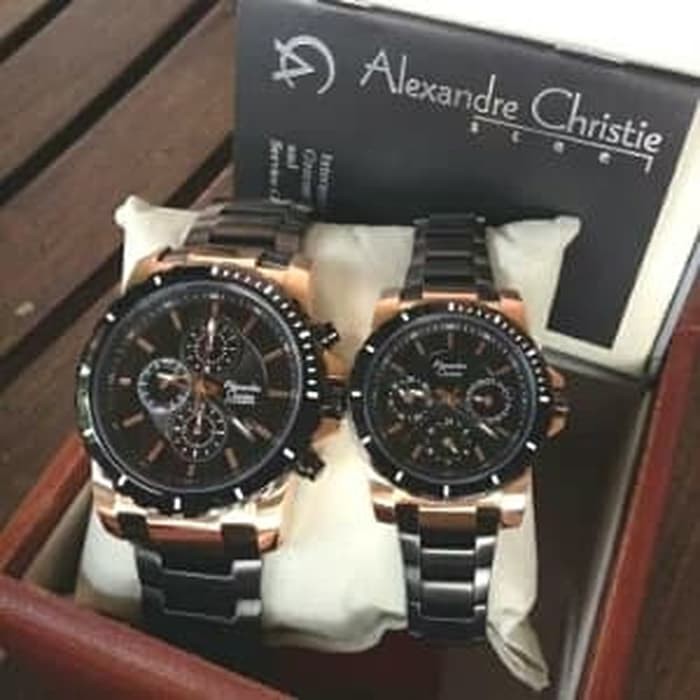 Limited jam tangan couple alexander cristie - Terlaris