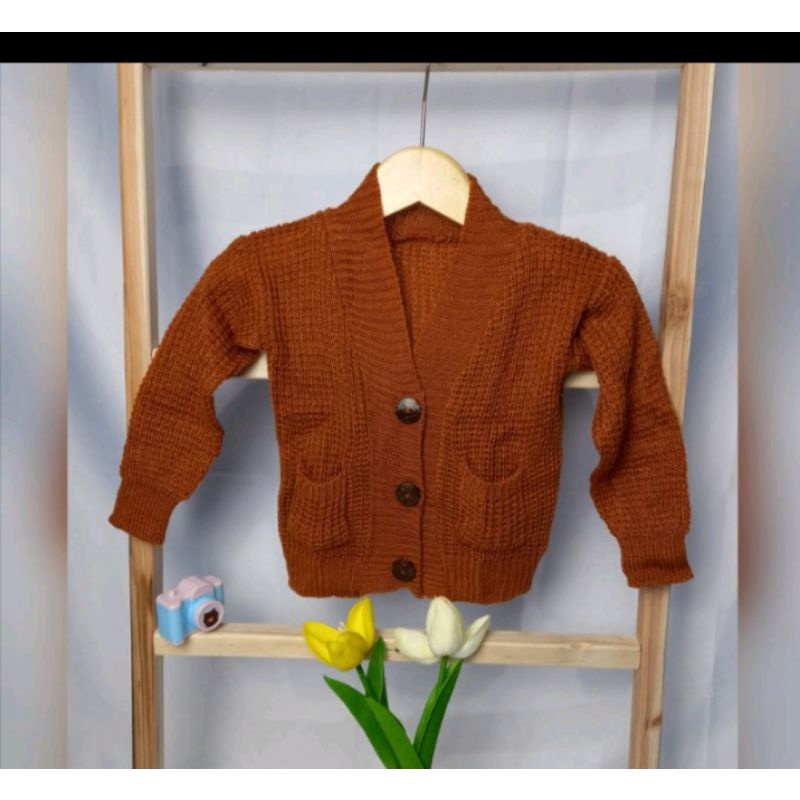 Rara cardi kancing KIDS 0-3 thn