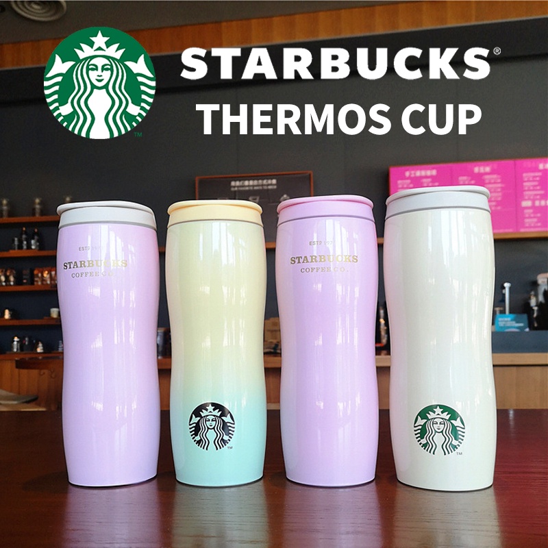 Starbucks kapasitas besar stainless steel mug mudah dibawa 590ml