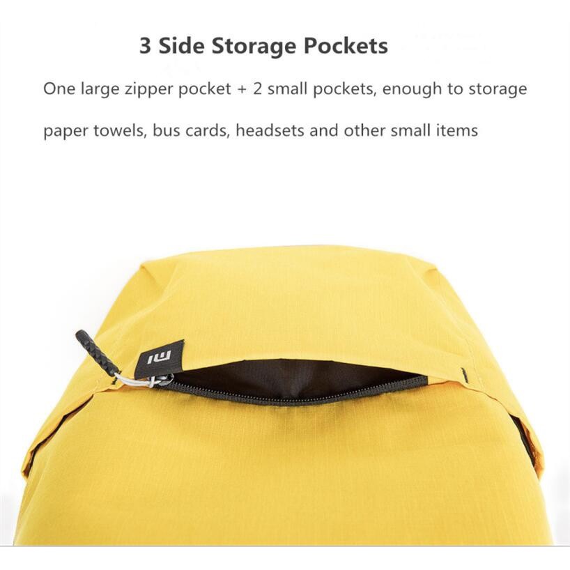 XIAOMI Mi Mini Small Lightweight Waterproof Backpack 10L - Tas Ransel Universal untuk Pria &amp; Wanita