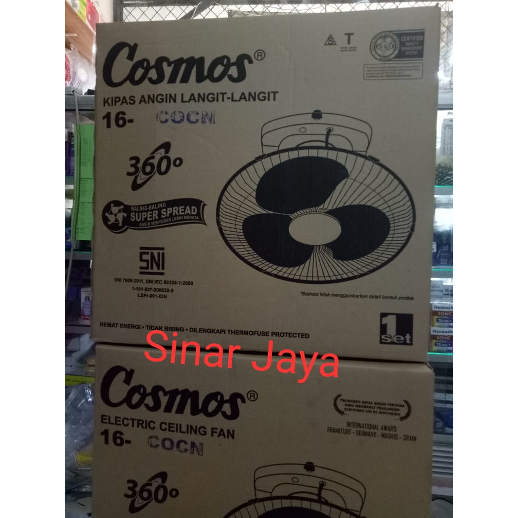 Cosmos Orbit Fan Kipas Plafon 16 COCN