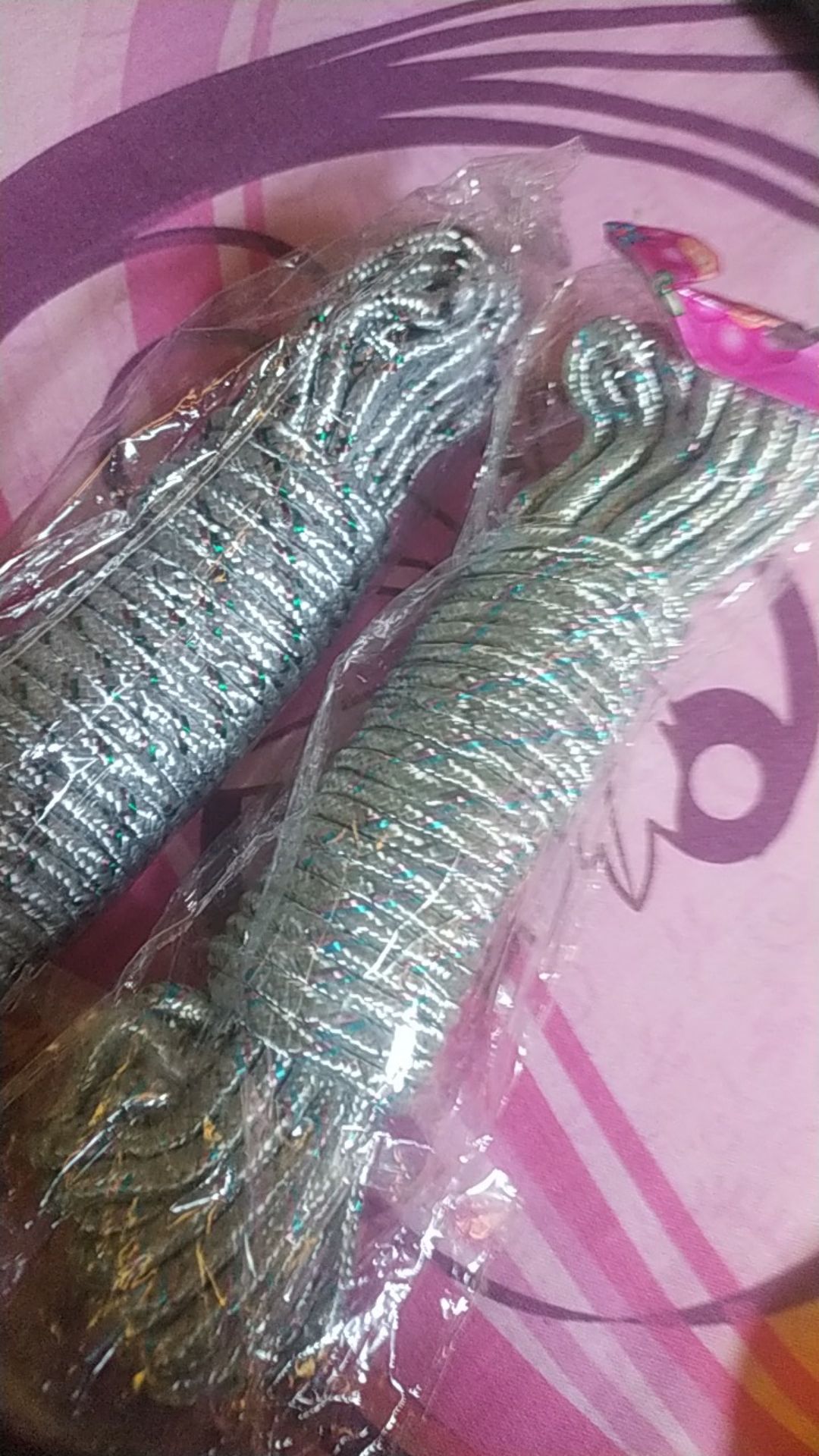 Tali Jemuran Bahan Nilon Panjang 10 Meter Anti Selip Nylon Warna Warni Tali Serbaguna