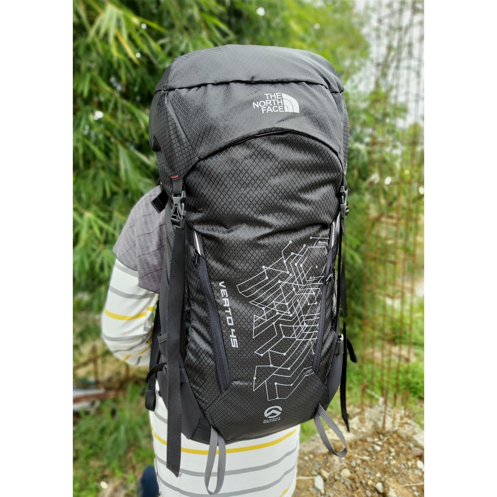 Tas Carrier, Ransel, Tas Gunung 45L Free Cover Bag