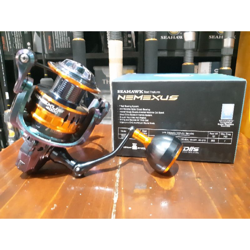 reel seahawk nemexus 4000 power handle