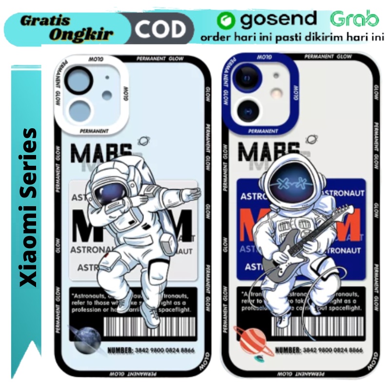 softcase xiaomi redmi 10 prime note 10 10s 11 pro poco x3 m3 m4 pro nfc 4g 5g case custom motif astr