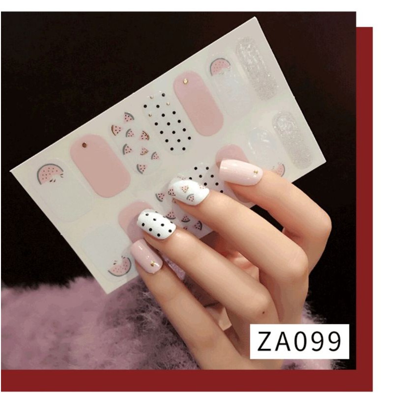 Z Stiker Kuku Nail Sticker Nail Art Murah Impor