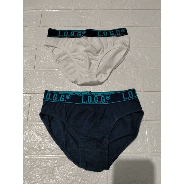 New No Tag Briefs H&M Kids isi 2 Pcs White And Navy New Celana Dalam Anak HnM Kids New H&M Kids Brie