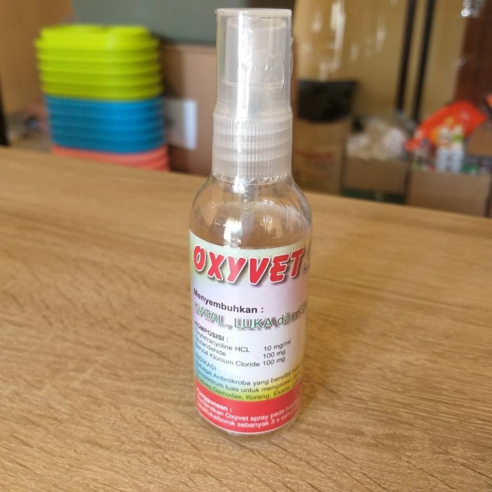 Jual Oxyvet Spray Ml Ml Obat Kutu Scabies Kudis Jamur Koreng Gatal Borok Shopee Indonesia