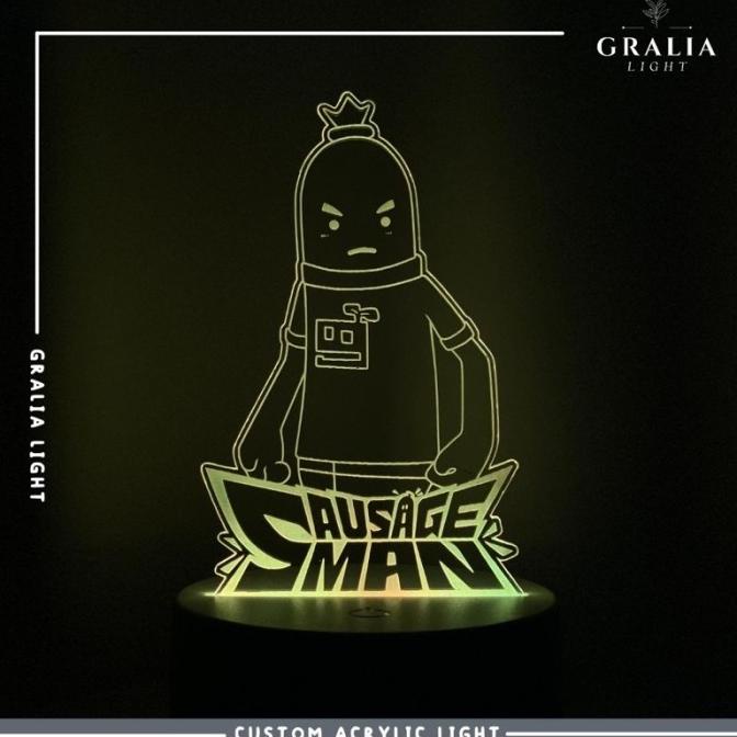 Promo Baterai Lampu Tidur Acrylic Lampu Tidur Custom Lampu Baterai War Richrichstor