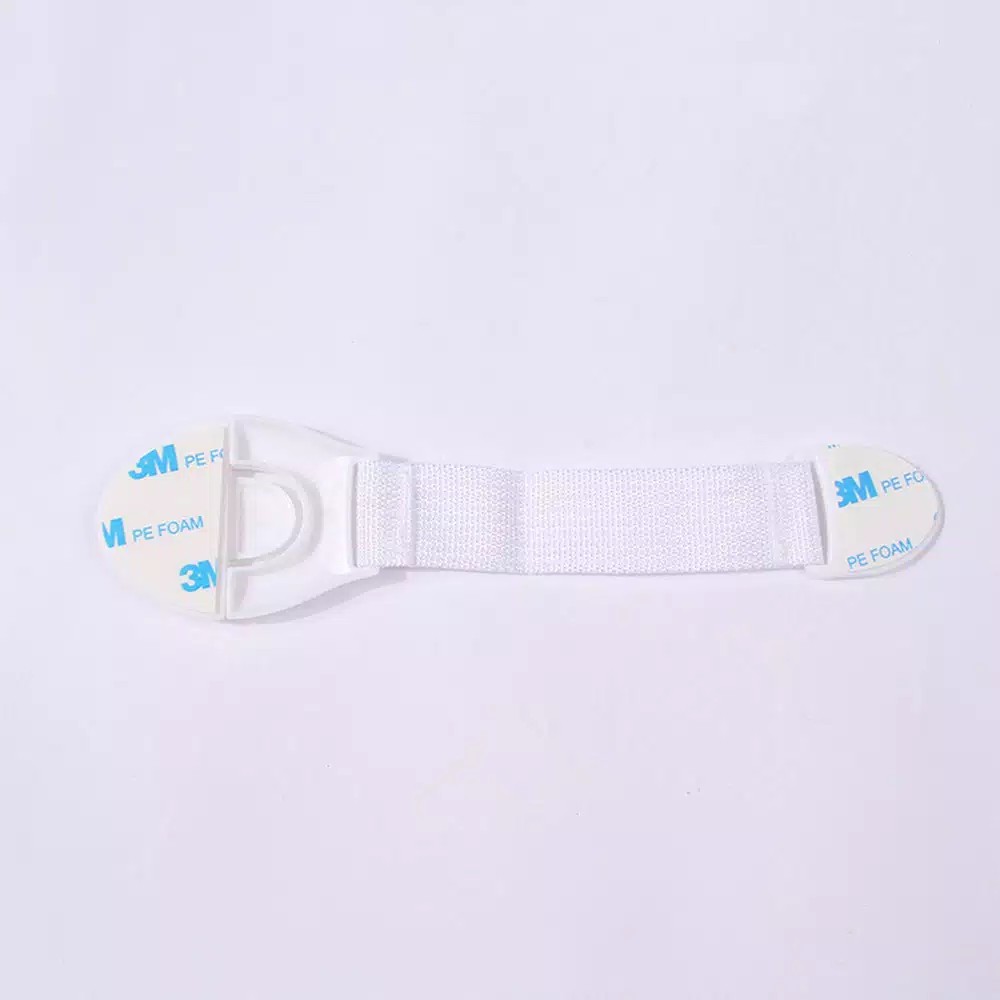 Pengaman Pengunci Lemari Laci Kulkas Drawer Safety Belt Lock Model Kain Dari Anak Bayi Baby