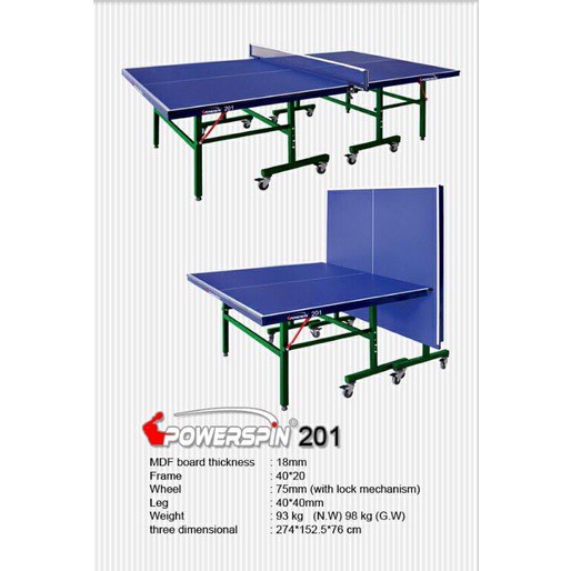 Tenis Meja PingPong Ping Pong POWERSPIN Power Spin 201