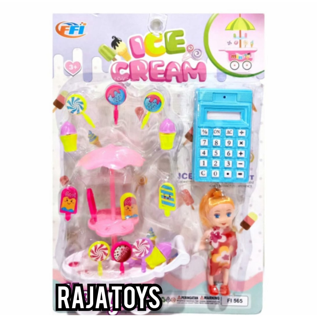 MAINAN BARBIE ICE CREAM SET MURAH - FI 565