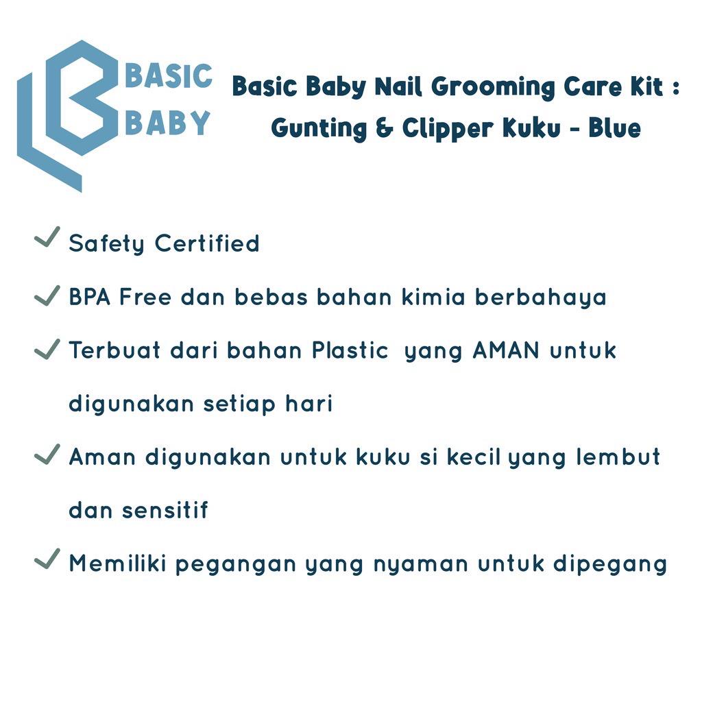 Basic Baby Nail Grooming Care Kit - Gunting Kuku