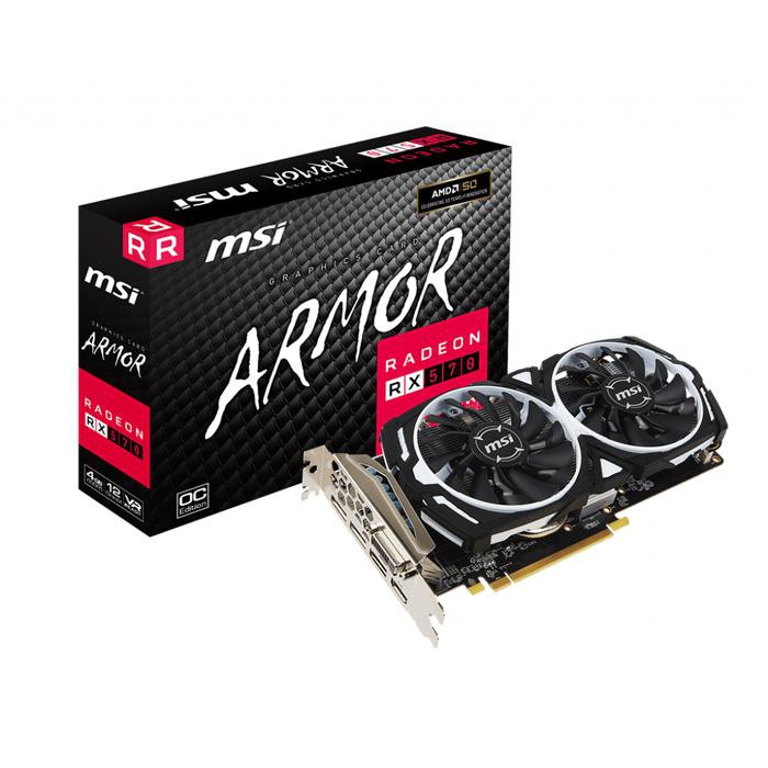 Vga Msi Radeon Rx 570 4Gb Ddr5 - Armor 4G Oc