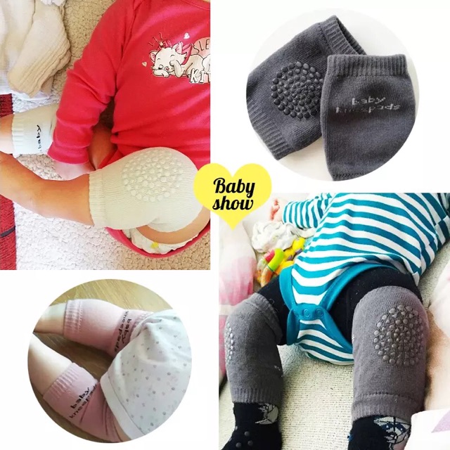 [BABY EL STORE] Pelindung Dengkul Lutut Kaos Kaki Bayi Merangkak Baby Knee Protector