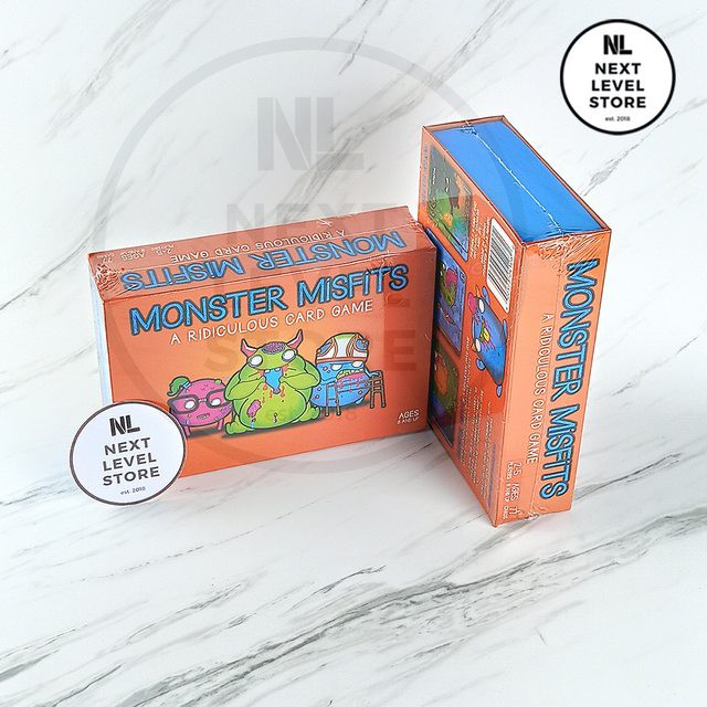 Monster Misfits Board Game Misfit Card Game NEW READY